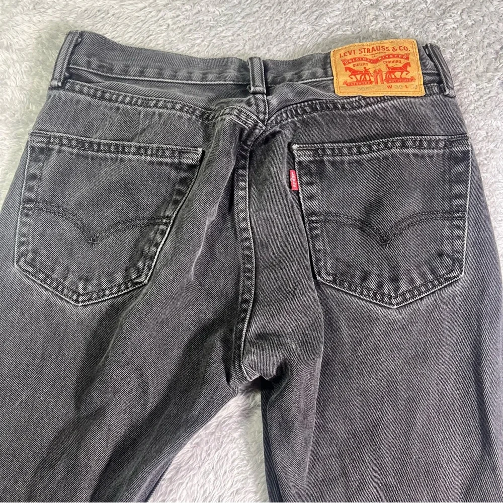 Levi's‎ 505 30x28 faded black Straight Jeans